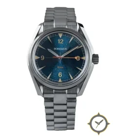 Borealis Sintra Blue Sunray dial no date Miyota 90S5 automatic movement version AA