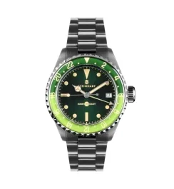 Steinhart Ocean 39 vintage GMT green