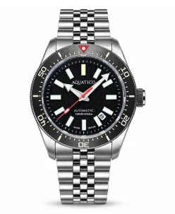 Aquatico Sea Recon Tritium Black Dial