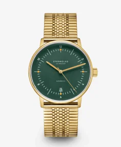 Sternglas Naos Automatik dark green gold