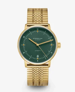 Sternglas Naos Automatik dark green gold