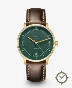 Naos Automatik dark green gold