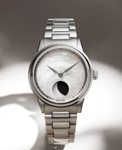 Selten M1 Moonphase - CNC Guilloche (White MoP)
