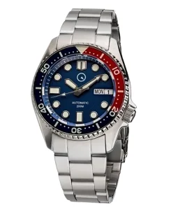 Islander Automatic with Solid-Link Bracelet, AR Sapphire Crystal, and Luminous Sapphire Bezel Insert