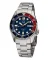 Automatic with Solid-Link Bracelet, AR Sapphire Crystal, and Luminous Sapphire Bezel Insert