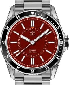 MMI Watches Turret 300M - Model: TR5-DV (BLOOD RED) (NH35)