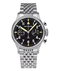 San Martin SN-0105-G-JS Stainless Steel Bracelet