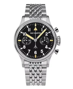 San Martin SN-0105-G-JS Stainless Steel Bracelet