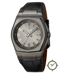 Seals Watch Company Slate PVD with Slate Dial Automatic Wrist Watch