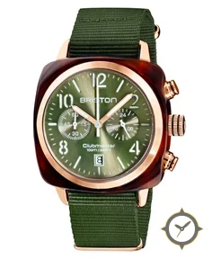 Clubmaster Classic - Chrono - Gold - Olive Green