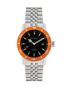 Heritor Watches Heritor Automatic Hurst Bracelet Watch Orange