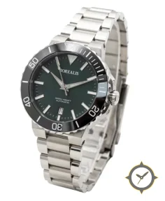 Borealis Caloura 300m Dark Sunray Green Dial Date