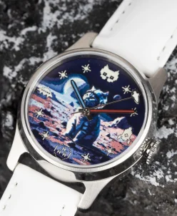 Andoandoando Moon Cat Watch
