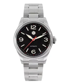 San Martin SAN-MARTIN-WATCHES-SN033-G2 Steel Bracelet Black