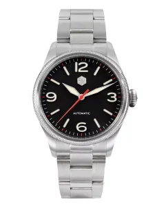San Martin SAN-MARTIN-WATCHES-SN033-G2 Steel Bracelet Black