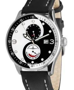 Zeno-Watch Basel Pilot Winder GMT Yin Yang Rdm