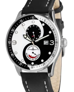 Zeno-Watch Basel Pilot Winder GMT Yin Yang Rdm