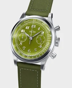 Time This 1940S VINTAGE STYLE CHRONOGRAPH (AVOCADO)