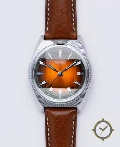 Vario Futurist Watch Sunburst Orange Fume Watch