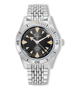 Squale Super-Squale Big Arrows Black Bracelet