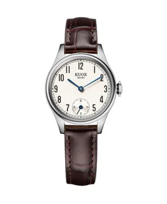 Kuoe HOLBORN 90-003 Silver Case with Blue Hands, Women's Watch