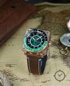 Aquatico Super Charger GMT Green Dial