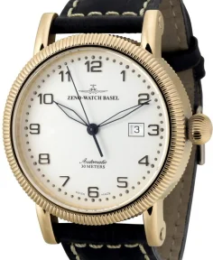 Zeno-Watch Basel Nostalgia Retro Automatic, PVD rose gold plated