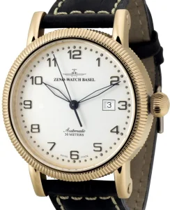 Zeno-Watch Basel Nostalgia Retro Automatic, PVD rose gold plated
