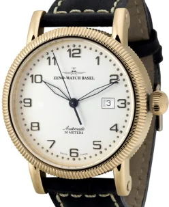 Zeno-Watch Basel Nostalgia Retro Automatic, PVD rose gold plated