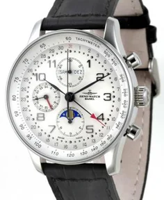 Zeno-Watch Basel X-Large Retro Chronograph full calendar