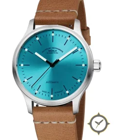 Mühle Glashütte Panova Turquoise Blue