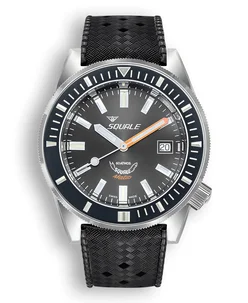 Squale Matic Grey Rubber
