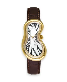 Exaequo Classic Melting Watch Stainless steel 316L White - PVD Yellow Gold