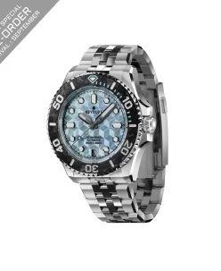 Revelot Hexmariner 39 Sky Blue CNC Guilloche MOP