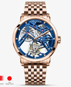 Agelocer Original Free-sprung Flying Tourbillon Mechanical