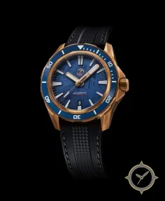 Swordfish Bronze 300m Diver ETA 2892 Blue Meteorite