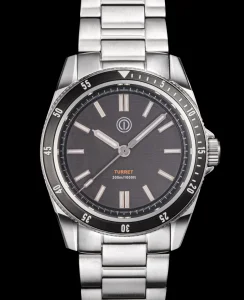 MMI Watches Turret 300M - Model: TR3-WL (GUNMETAL GREY) (NO DATE) (NH35)