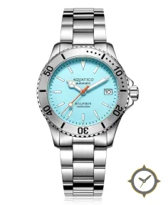 Aquatico Aquatico Dolphin Dive Watch Tiffany Blue Dial (NH35)