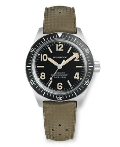 Wolbrook Skindiver Automatic Vintage Lum & Black Dial