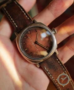 Katabami Watch Japan The Shikaku 茶色 "CHAIRO"