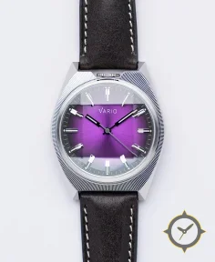 Vario Futurist Watch Sunburst Purple Fume Watch