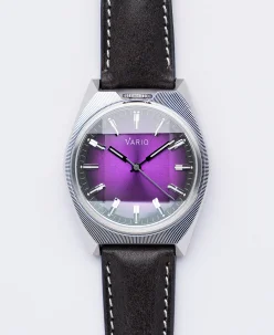 Vario Futurist Watch Sunburst Purple Fume Watch