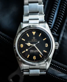 WMT Watches Barracuda – Black Dial Edition Heavy Aged