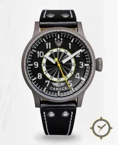 Canuck Pilot Watch - MK II Black