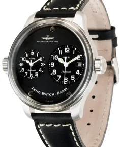 Zeno-Watch Basel OS Pilot Dual Time