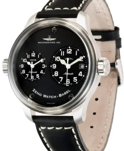 Zeno-Watch Basel OS Pilot Dual Time