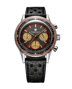 Nivada Grenchen CHRONOKING RACING BLACK AMBER
