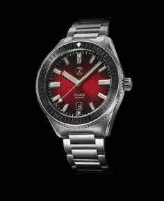Zelos Blacktip 200m Diver Crimson Red