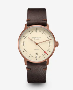 Sternglas Naos Automatik alabaster bronze