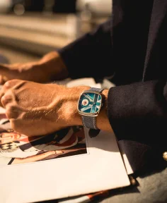Dennison ALD Dual Time “Carnaby Blue” Time+Tide Studio Edition